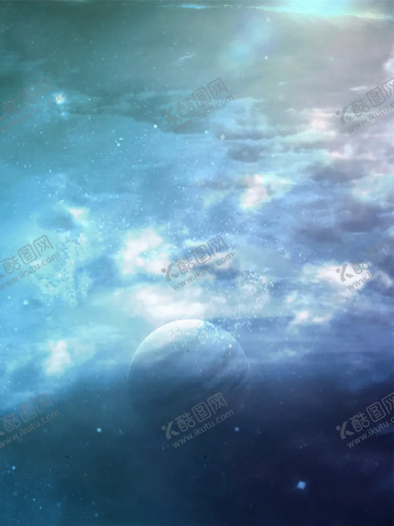编号：96209104180441279322【酷图网】源文件下载-唯美天空星球背景