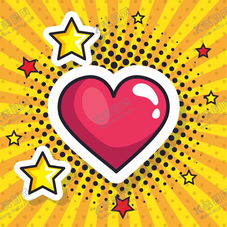 编号：99911409191415297122【酷图网】源文件下载-口红桃心墨镜