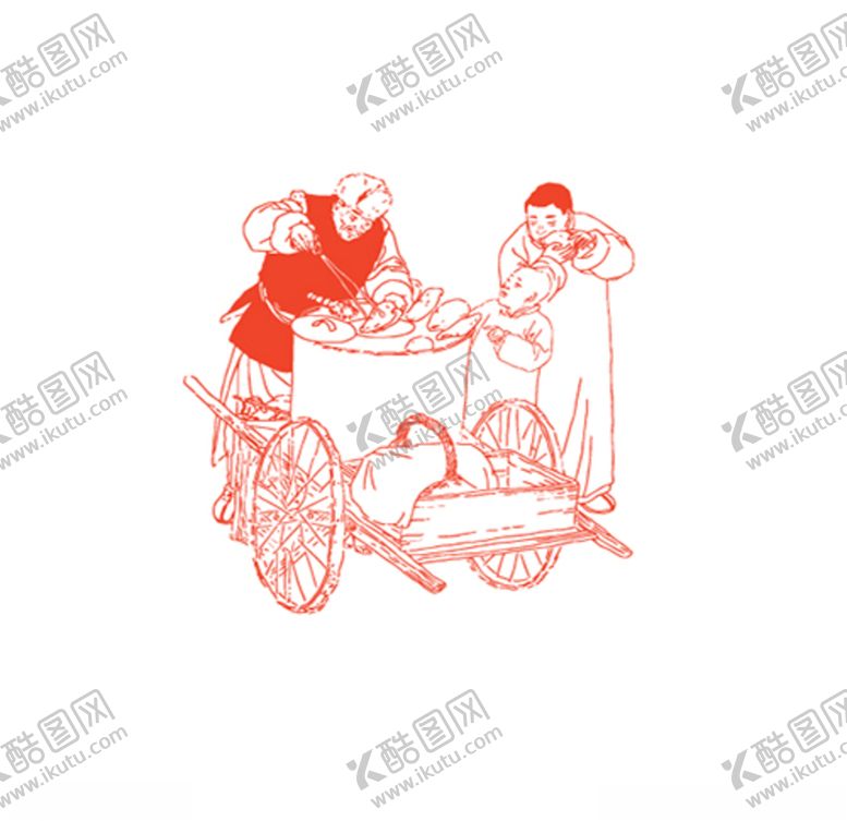 编号：91090205130358283786【酷图网】源文件下载-烤番薯传统美食素材AI格式