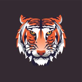 卡通老虎