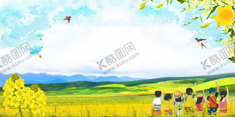 编号：55672106252124579959【酷图网】源文件下载-春天背景