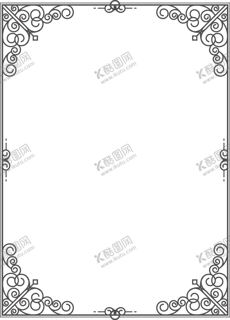 编号：21991904171826145138【酷图网】源文件下载-欧式花边边框