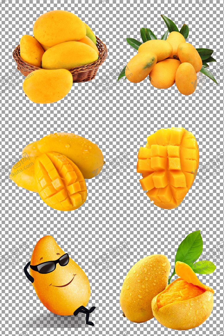 编号：43421510112352057962【酷图网】源文件下载-黄色大芒果