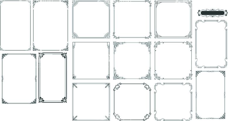 编号：88055710270406004682【酷图网】源文件下载-欧式边框花纹