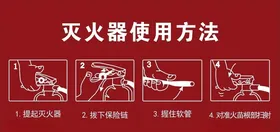 灭火器的使用方法