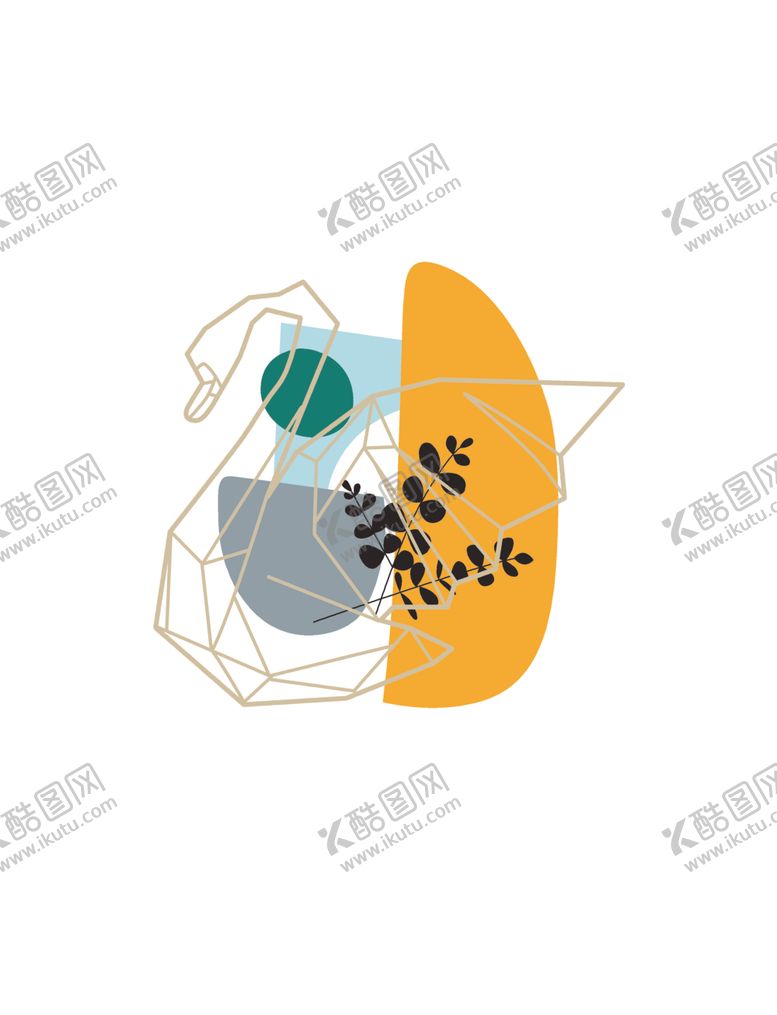 编号：70215812101810033704【酷图网】源文件下载-大牌 抽象画