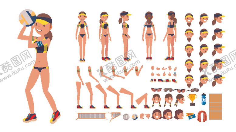 编号：30360607042212072687【酷图网】源文件下载-人物插画