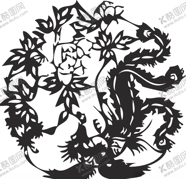 编号：72305407021206273226【酷图网】源文件下载-镂空花图案