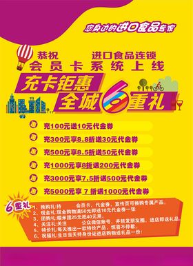 超市海报