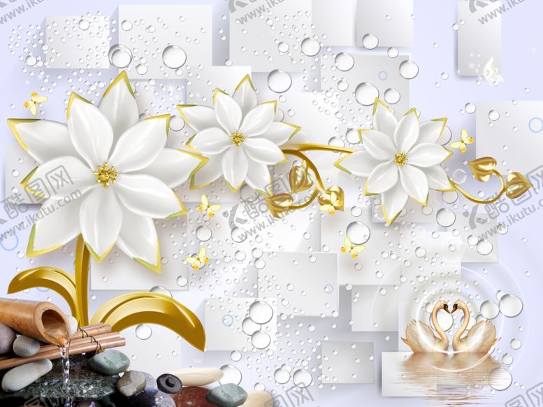 编号：98322909270949598057【酷图网】源文件下载-中式背景墙