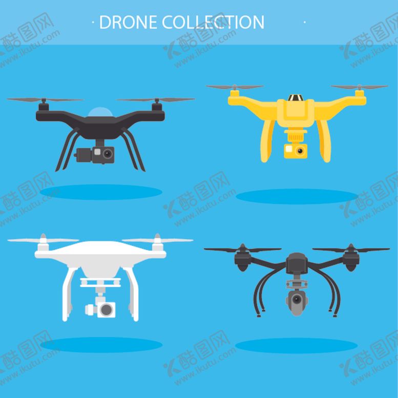 编号：13185210090351083072【酷图网】源文件下载-无人机矢量素材