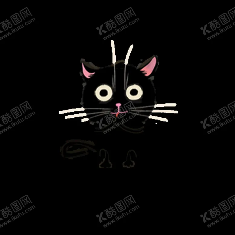 编号：97141210160550089708【酷图网】源文件下载-手绘卡通猫图片 
