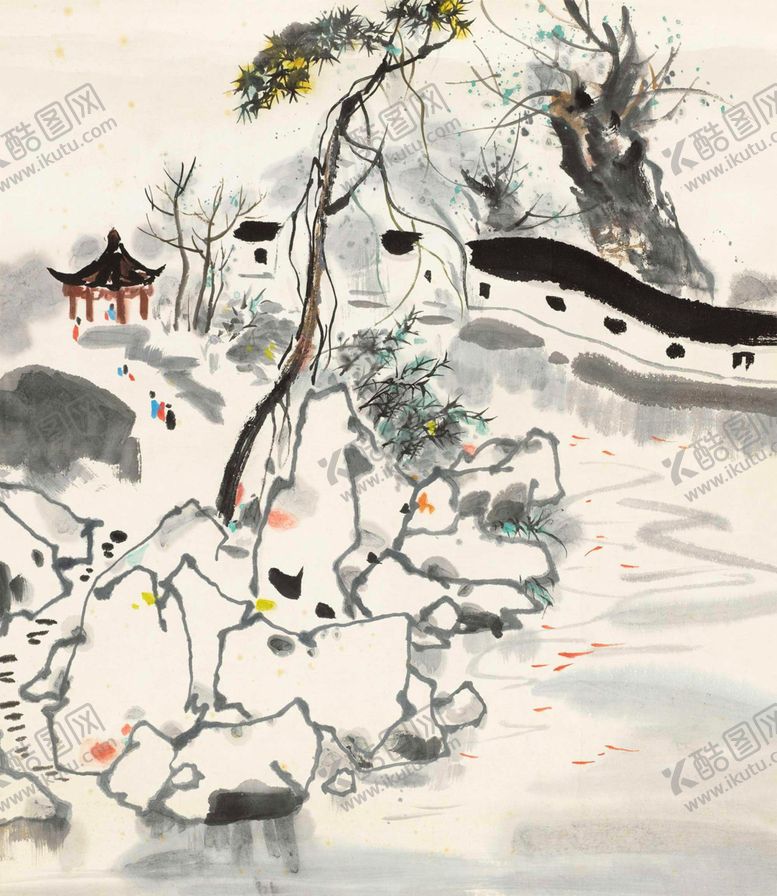 编号：87868007051344068052【酷图网】源文件下载-山水风景水墨国画
