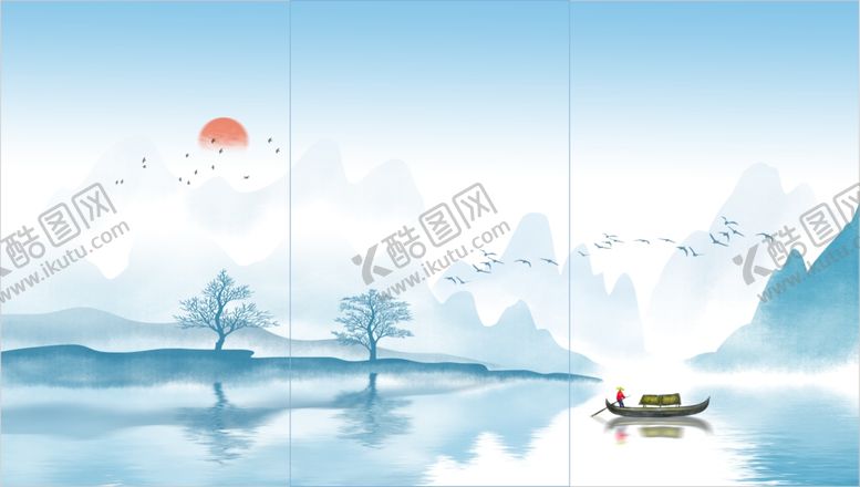 编号：83849802081237459348【酷图网】源文件下载-山水画