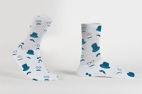 袜子样机效果图