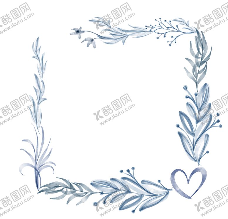 编号：40291406280103249540【酷图网】源文件下载-淡色植物树枝花朵装饰