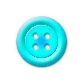 红色系阻尼橡胶四孔纽扣