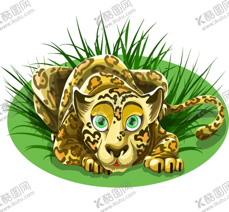 编号：55729209232153136630【酷图网】源文件下载-草丛豹