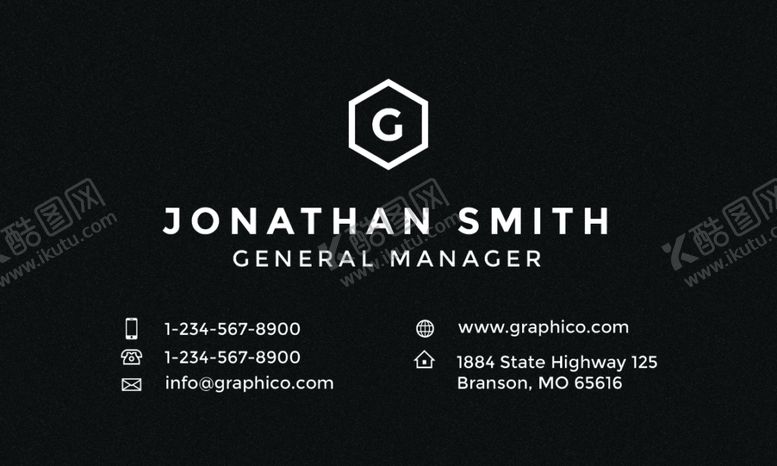 编号：98818709231507211684【酷图网】源文件下载-时尚名片