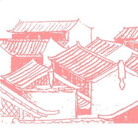 线条楼房