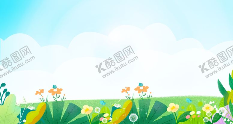 编号：37549810111318004039【酷图网】源文件下载-小清新背景