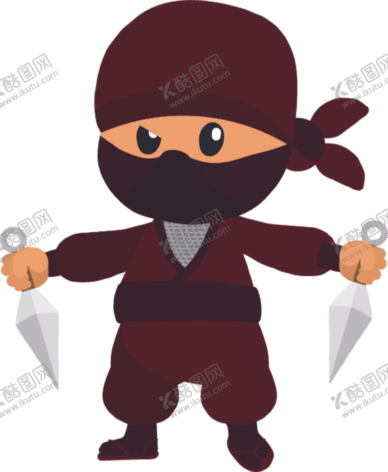 编号：10775806160508021487【酷图网】源文件下载-卡通忍者