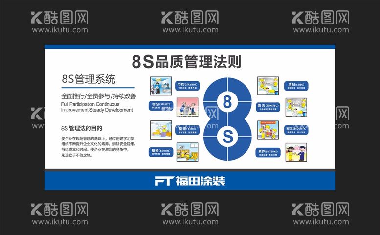 编号：56992702130723583049【酷图网】源文件下载-8S品质管理法则