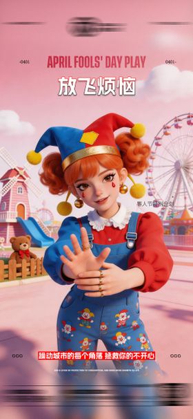 酒吧愚人节传统海报