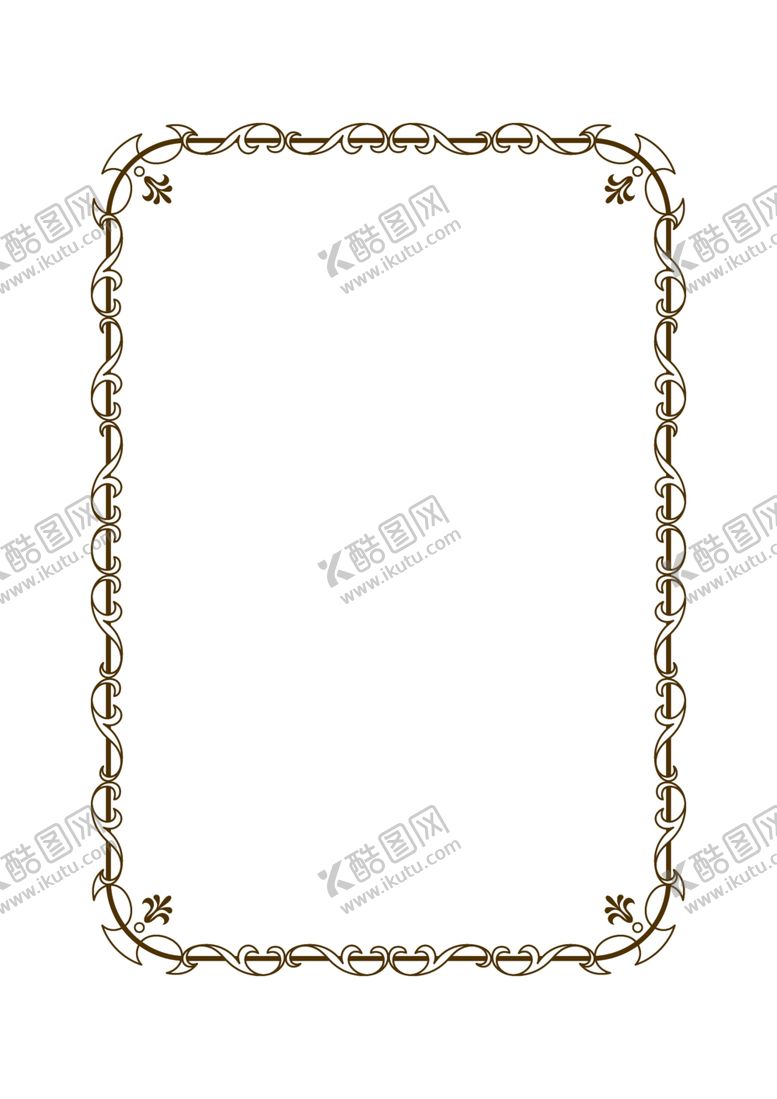 编号：47314010050013016282【酷图网】源文件下载-花纹边框