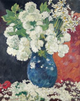 植物花朵装饰油画