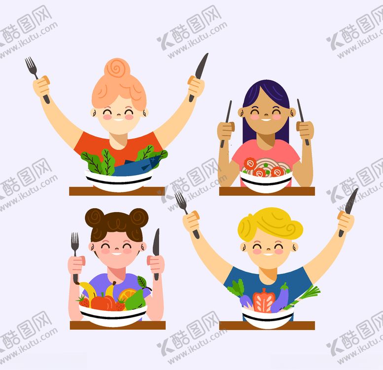 编号：14400509160629265029【酷图网】源文件下载-矢量卡通休闲人物