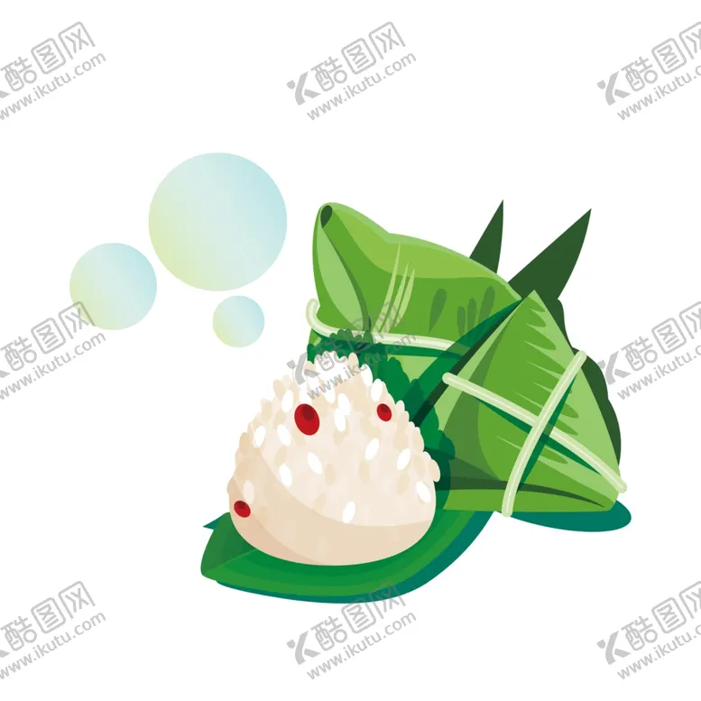 粽子插画海报素材小清新端午