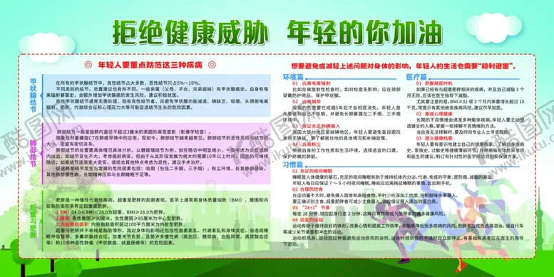 编号：53880302282227391355【酷图网】源文件下载-拒绝健康威胁年轻的你加油