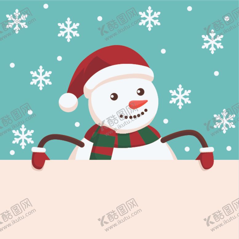 编号：74976207080755411894【酷图网】源文件下载-圣诞雪人