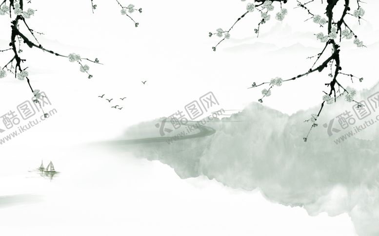 编号：93804909241643338724【酷图网】源文件下载-简约水墨