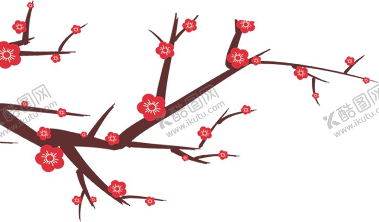 编号：22733809282146068362【酷图网】源文件下载-中国风水墨梅