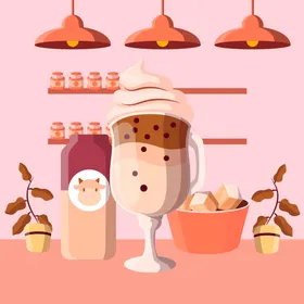 咖啡饮品饮料壁纸