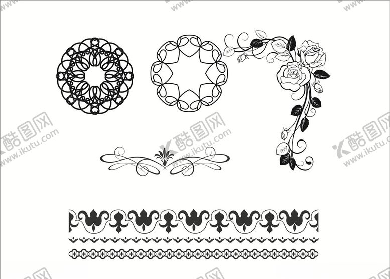 编号：35990211020218411274【酷图网】源文件下载-花纹花边