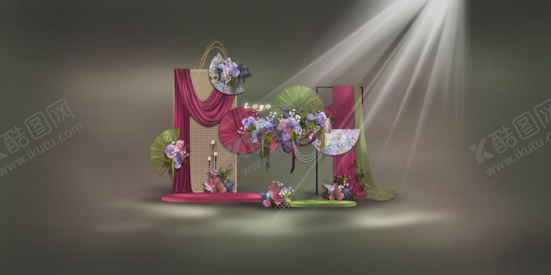 编号：78620110120534117451【酷图网】源文件下载-南洋风婚礼