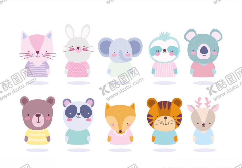 编号：23712209261821512732【酷图网】源文件下载-卡通动物