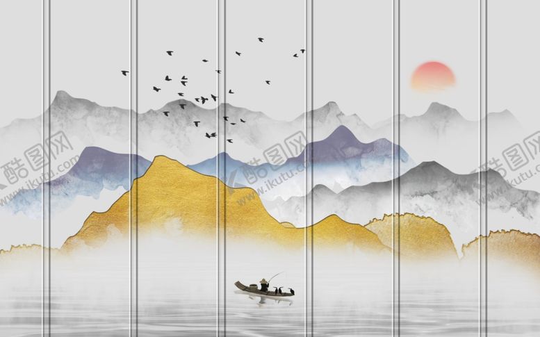 编号：68648705190642574977【酷图网】源文件下载-山水画