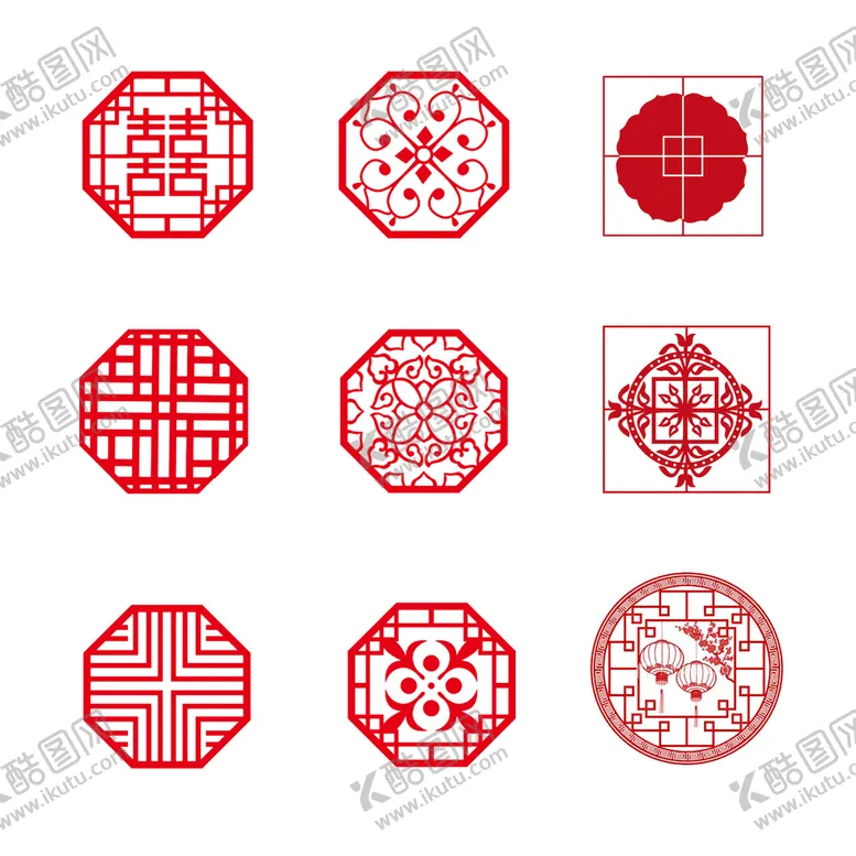 编号：96245810080644262751【酷图网】源文件下载-窗花