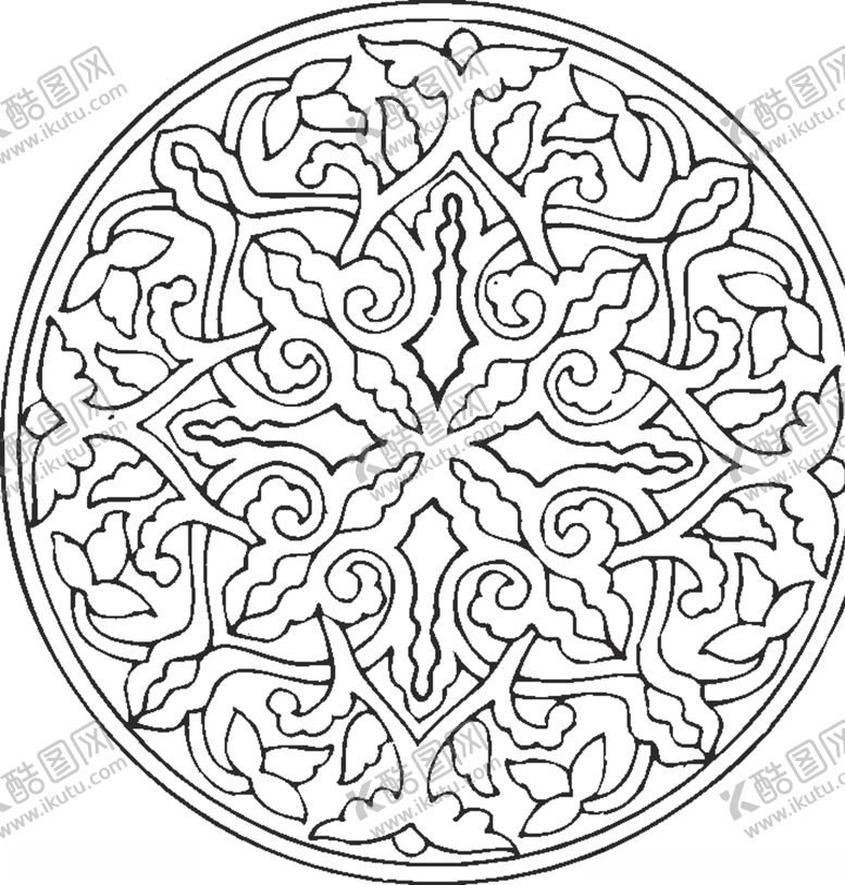 编号：89169207130844515352【酷图网】源文件下载-镂空花图案