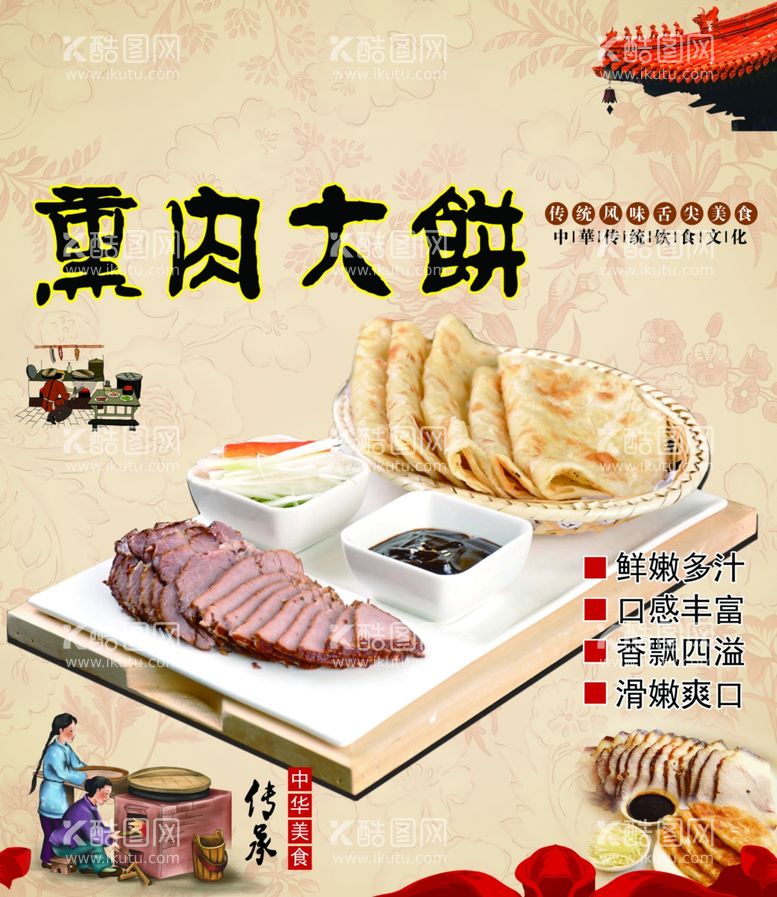 编号：44236111241139296949【酷图网】源文件下载-熏肉大饼