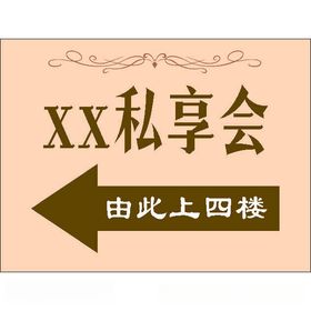 会议引导牌