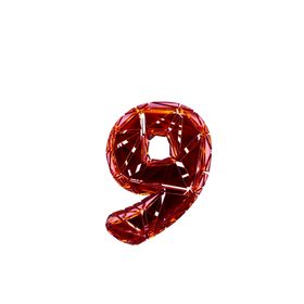 破碎3D字9