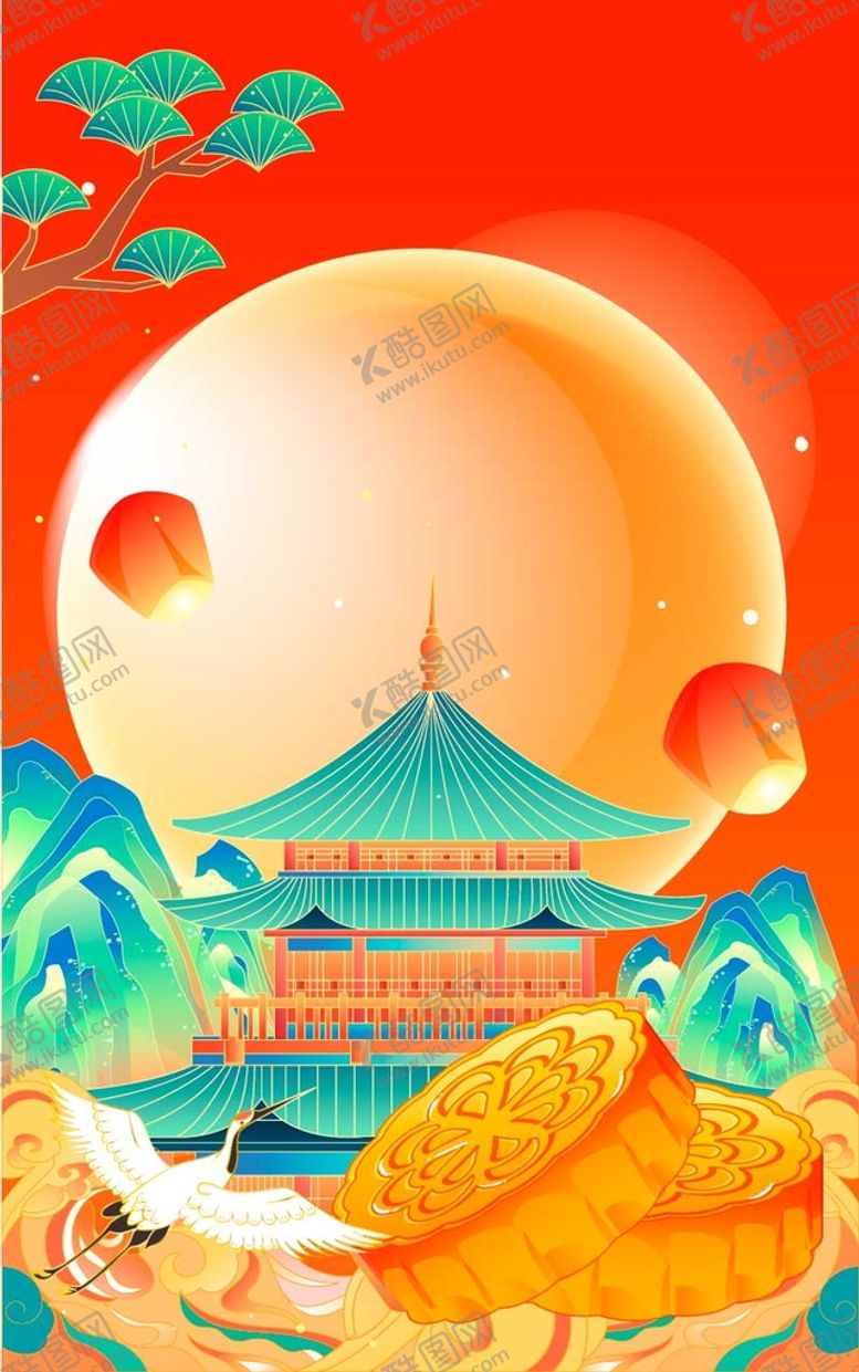 编号：91963010272153379257【酷图网】源文件下载-中秋节 