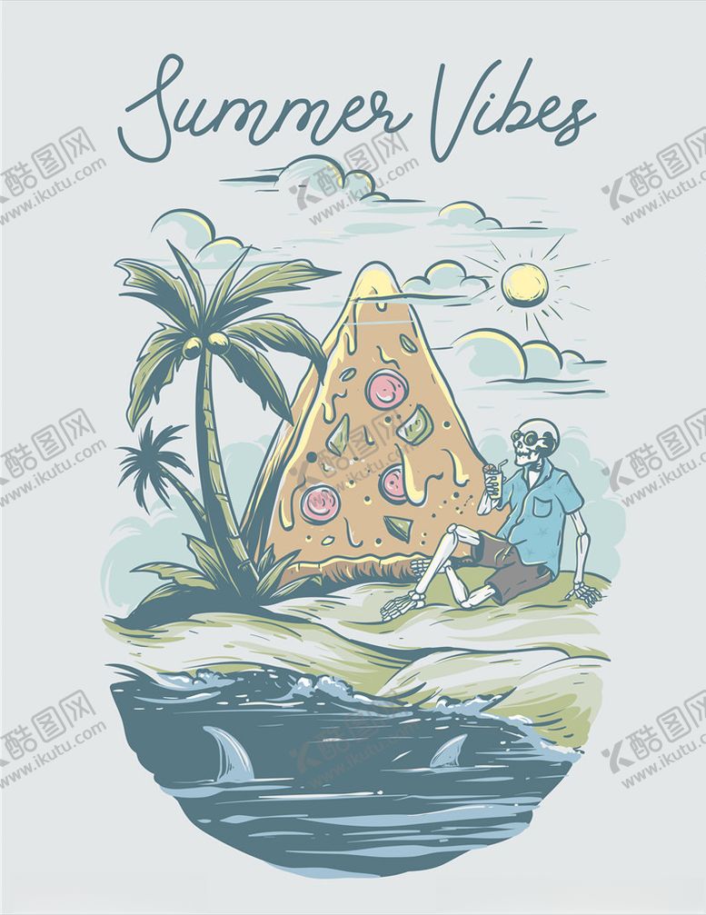 编号：61454309282149185731【酷图网】源文件下载-海岛海报