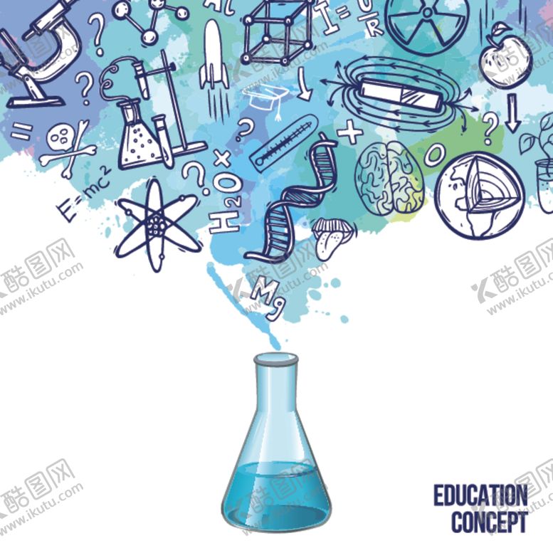 编号：21294910260146435812【酷图网】源文件下载-化学研究实验插画