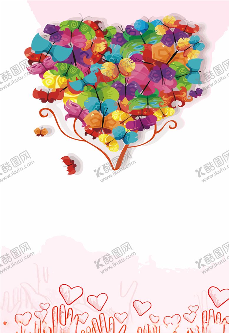 编号：31636107011122378991【酷图网】源文件下载-卡通爱心公益背景